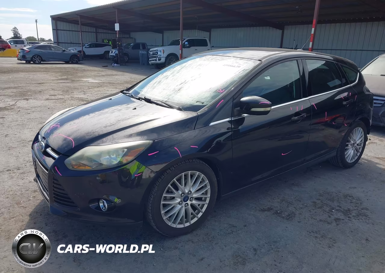 2013 Ford Focus Titanium VIN:1FADP3N29DL382547 - 2