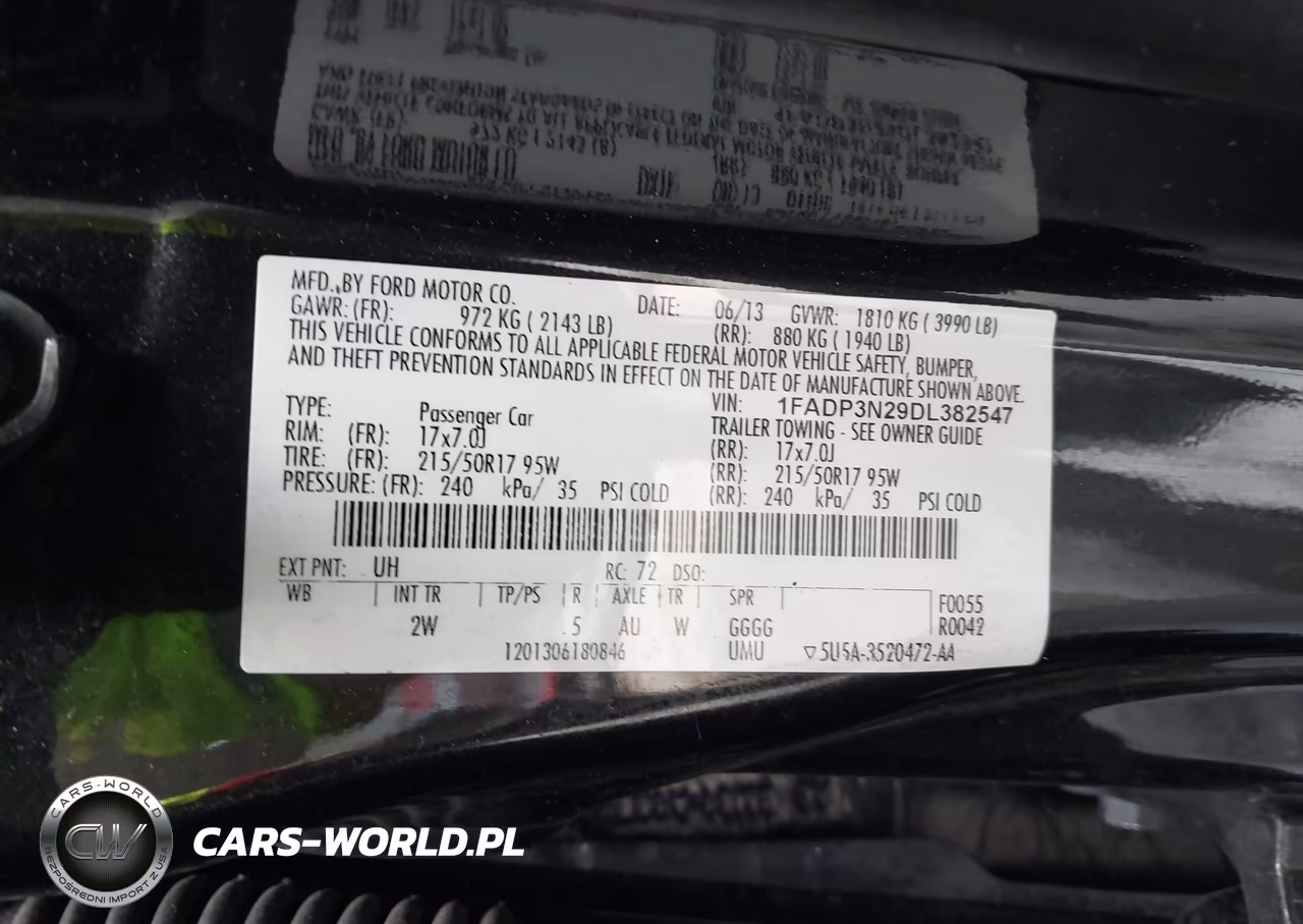 2013 Ford Focus Titanium VIN:1FADP3N29DL382547 - 9