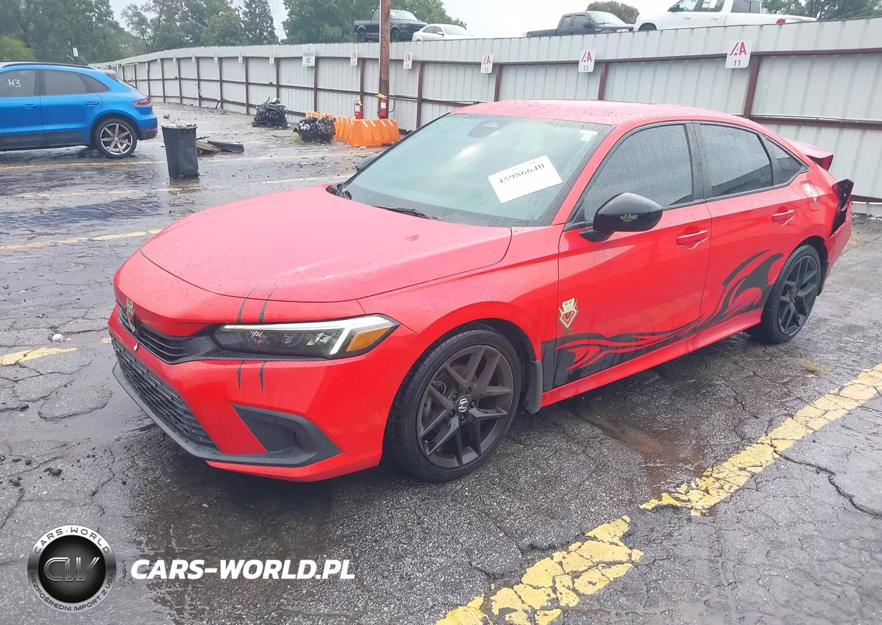2023 Honda Civic Sport VIN:2HGFE2F54PH526343 - 2