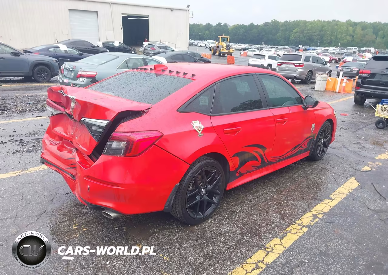 2023 Honda Civic Sport VIN:2HGFE2F54PH526343 - 4