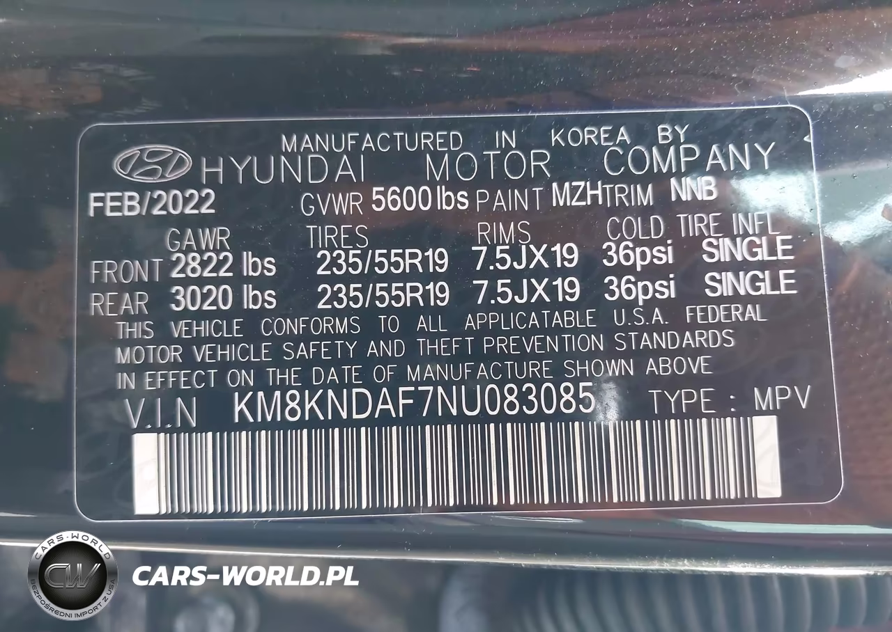 2022 Hyundai Ioniq 5 Sel VIN:KM8KNDAF7NU083085 - 9