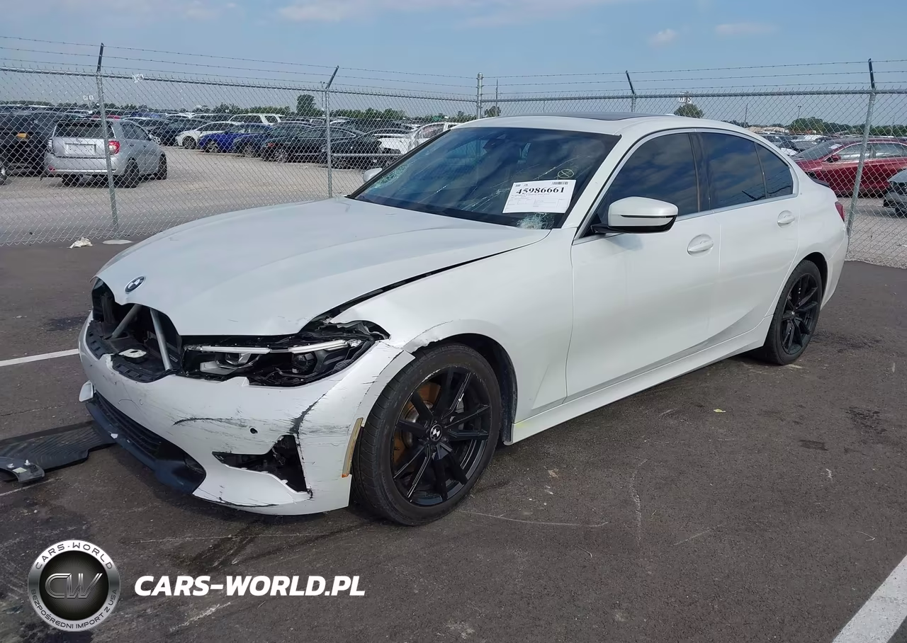 2021 BMW 330I xDrive VIN:3MW5R7J0XM8B50208 - 2