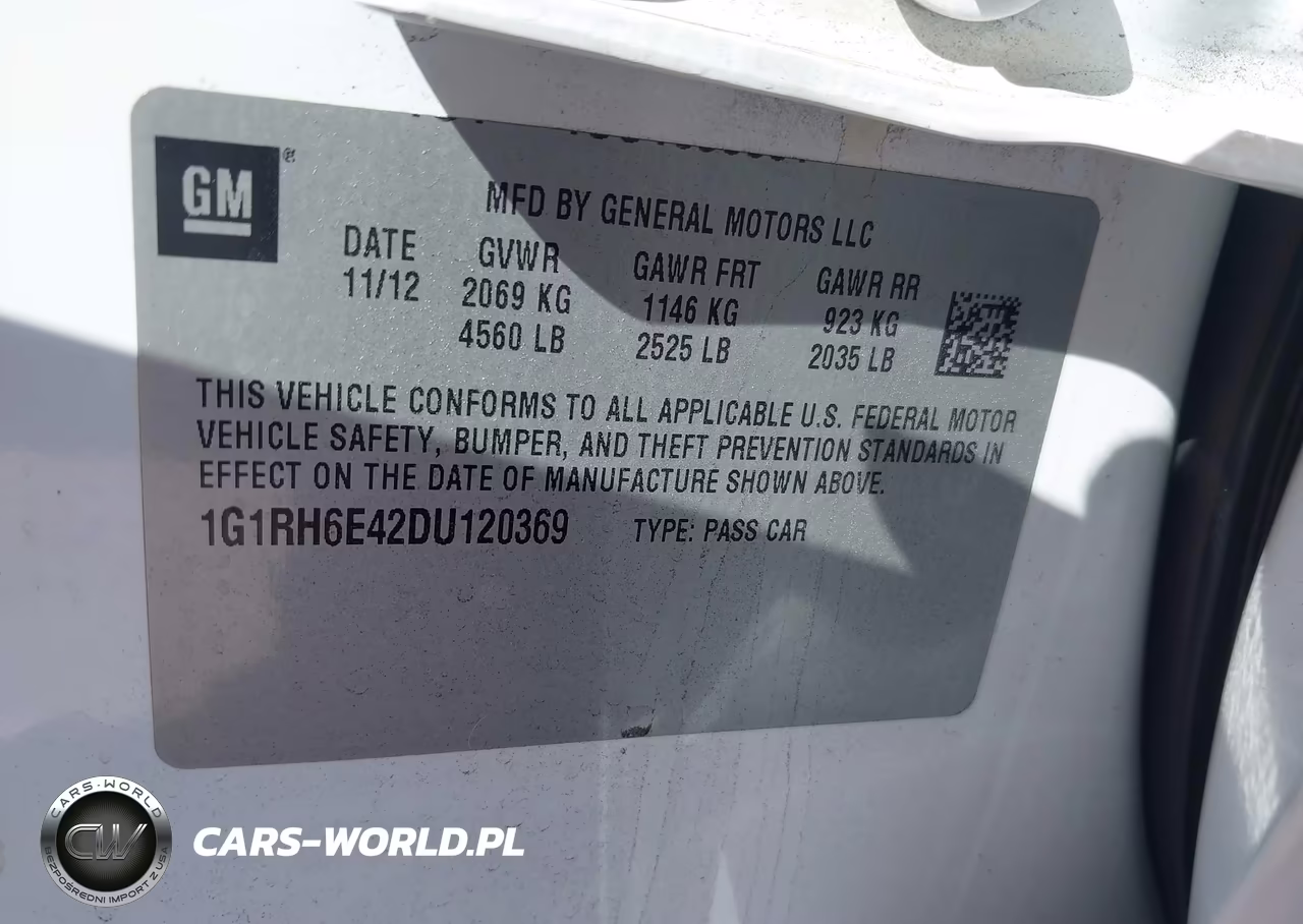 2013 Chevrolet Volt VIN:1G1RH6E42DU120369 - 9