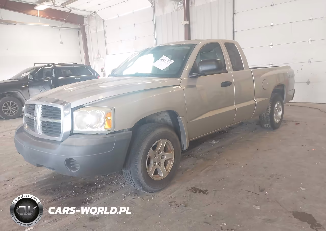2007 Dodge Dakota Slt VIN:1D7HW42P07S128889 - 2