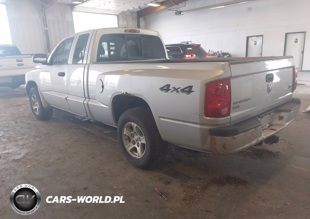 2007 Dodge Dakota Slt VIN:1D7HW42P07S128889 - 3