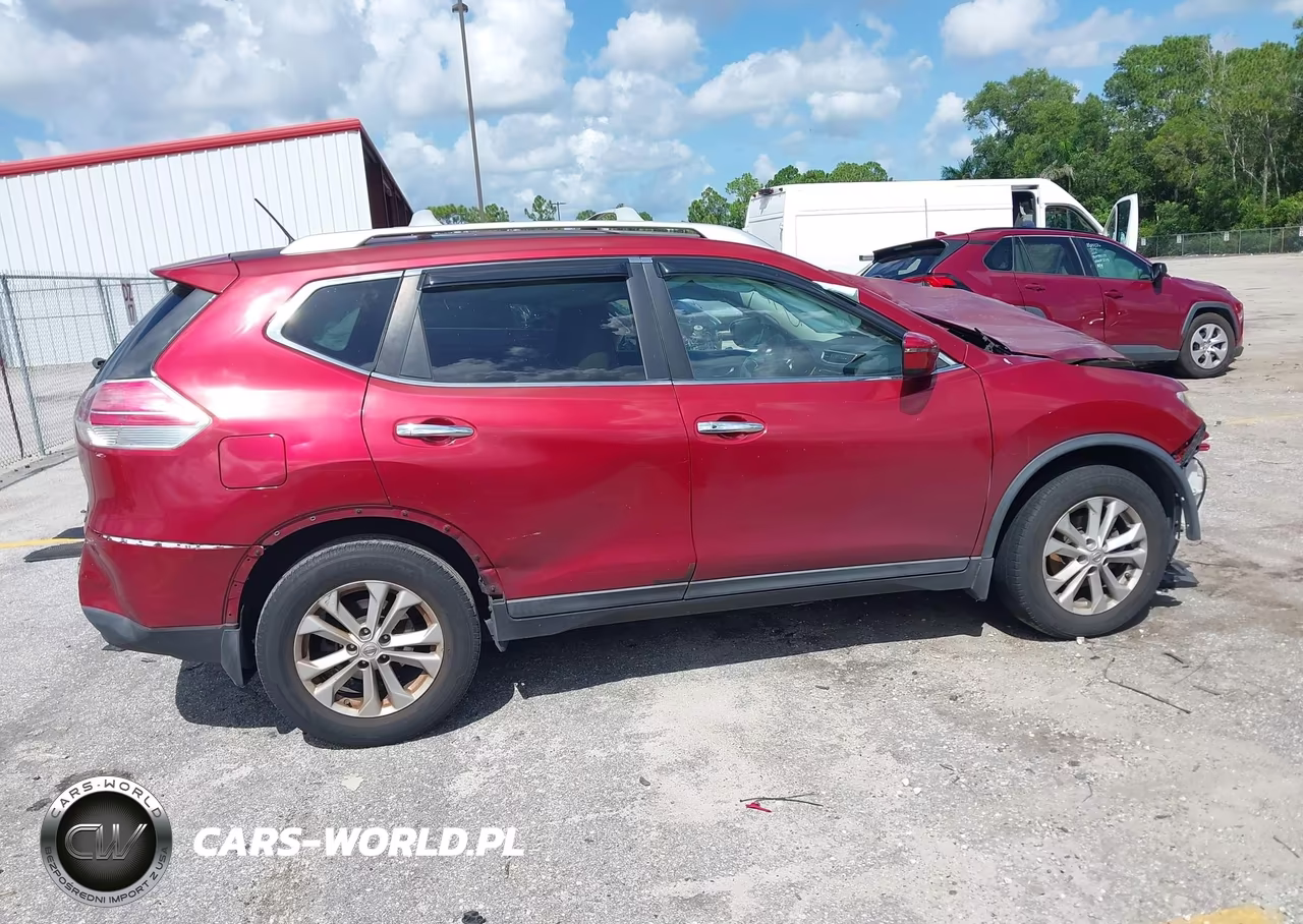 2016 Nissan Rogue Sv VIN:KNMAT2MT1GP592957 - 12