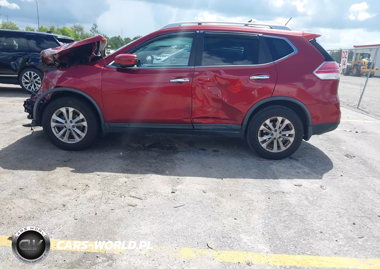 2016 Nissan Rogue Sv VIN:KNMAT2MT1GP592957 - 13