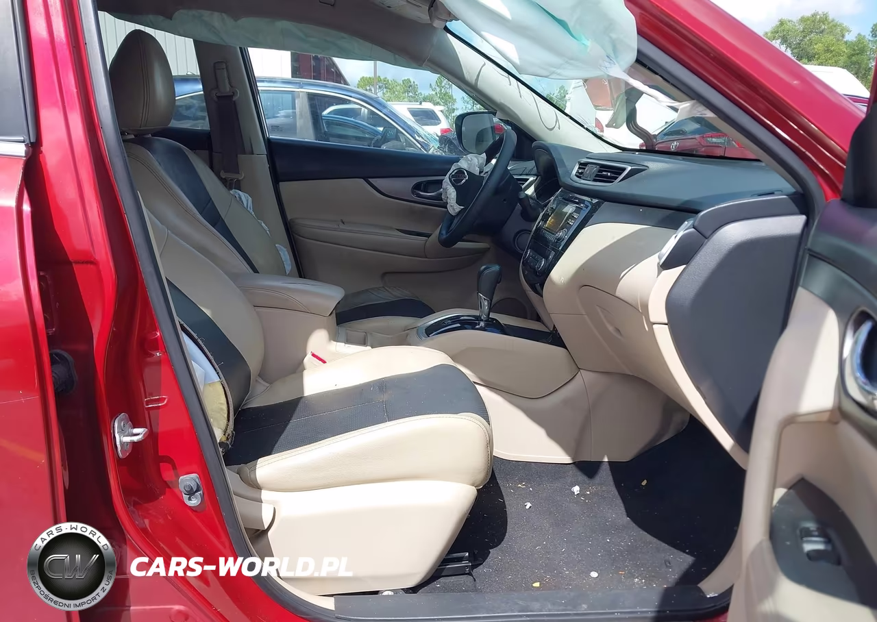 2016 Nissan Rogue Sv VIN:KNMAT2MT1GP592957 - 5