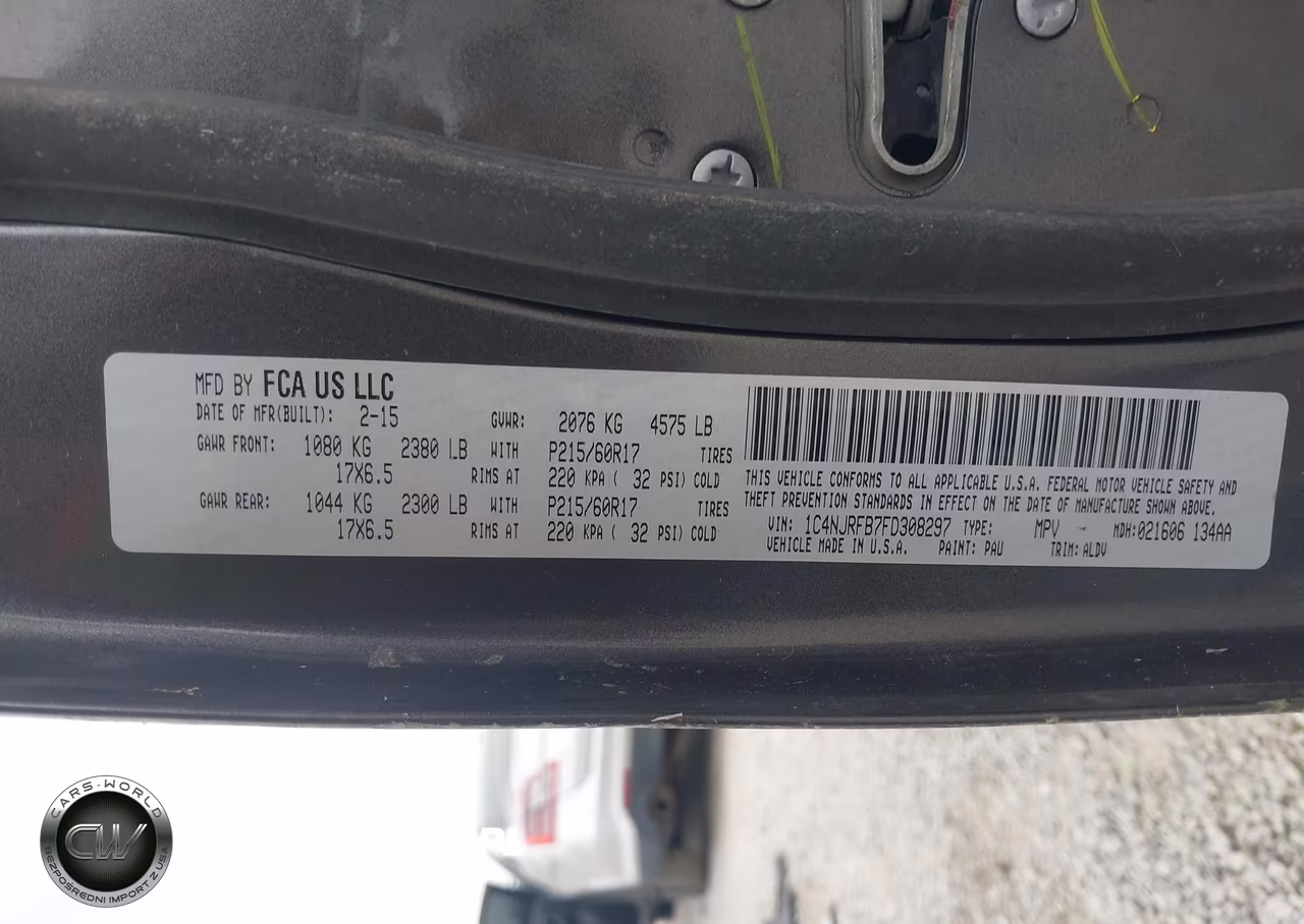 2015 Jeep Patriot High Altitude Edition VIN:1C4NJRFB7FD308297 - 9