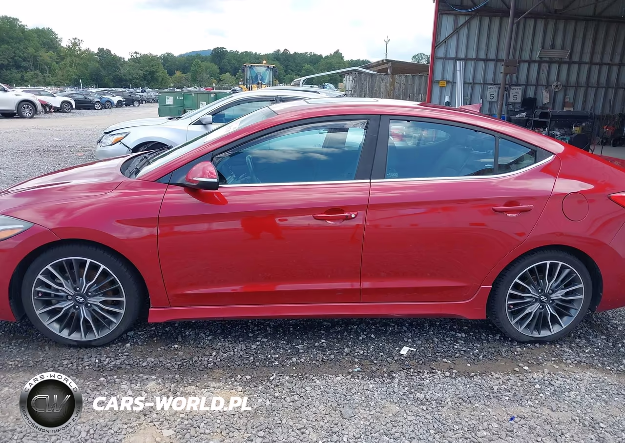 2018 Hyundai Elantra Sport VIN:KMHD04LB4JU590375 - 14