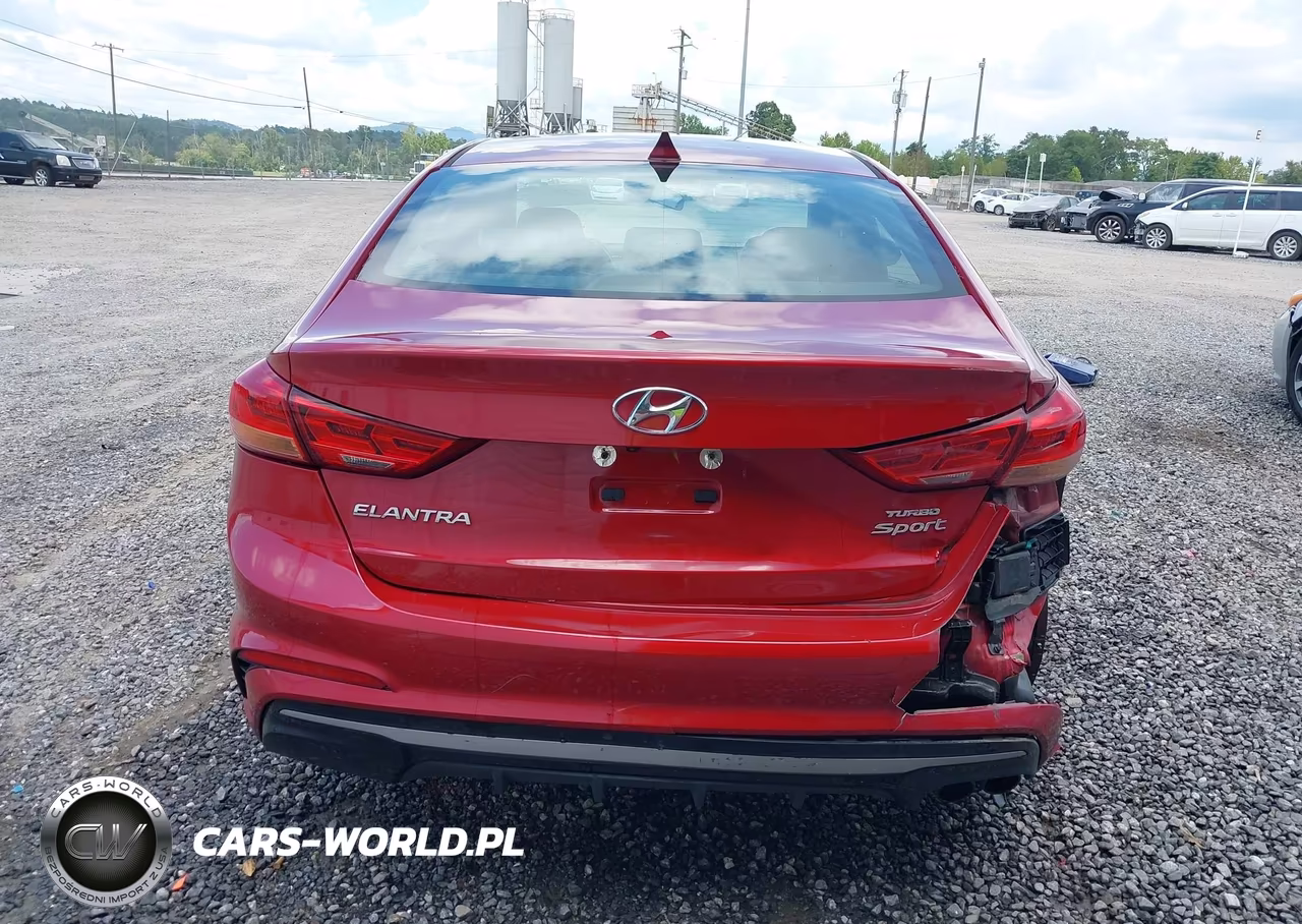 2018 Hyundai Elantra Sport VIN:KMHD04LB4JU590375 - 16