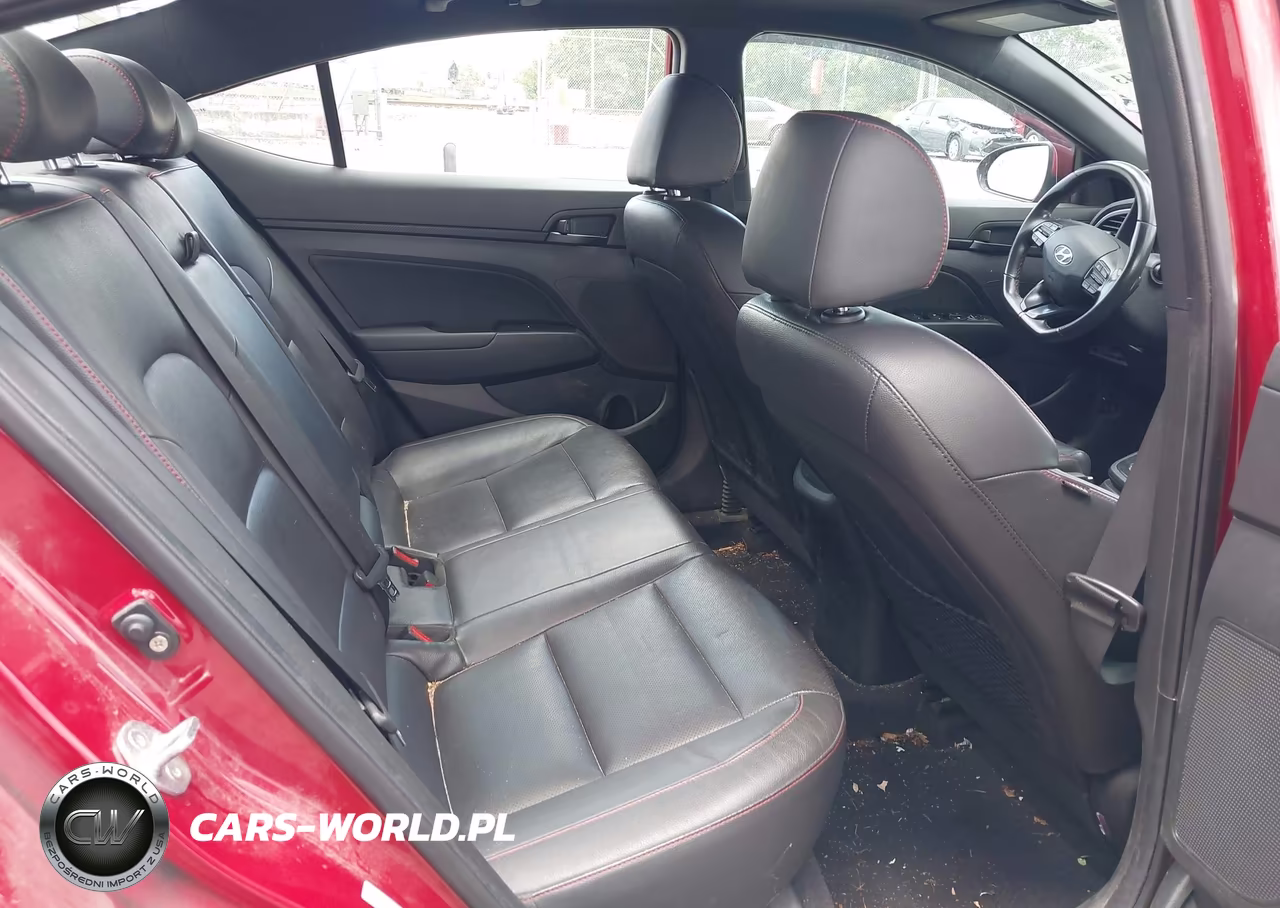 2018 Hyundai Elantra Sport VIN:KMHD04LB4JU590375 - 8