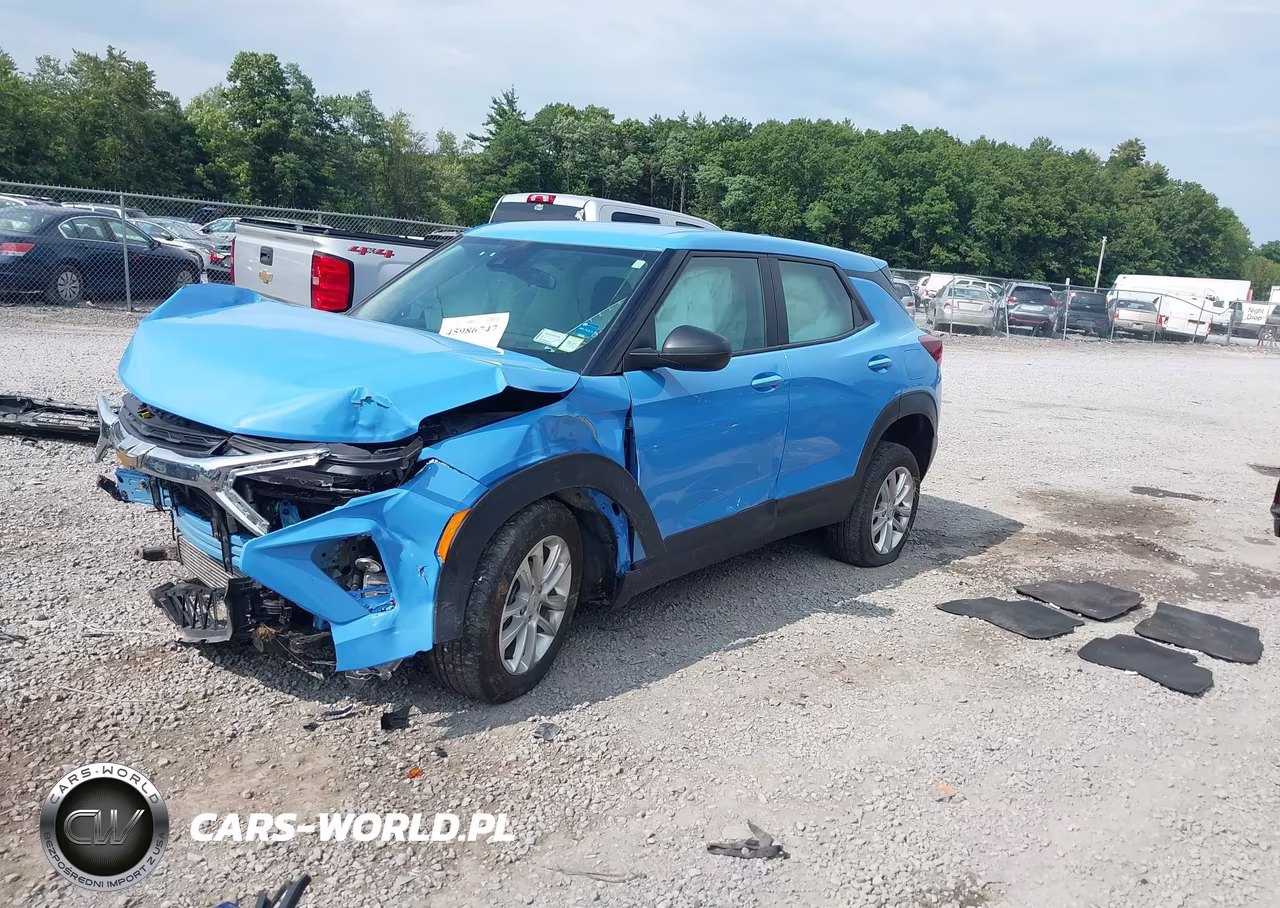 2024 Chevrolet Trailblazer Awd Ls VIN:KL79MNSL9RB180738 - 2