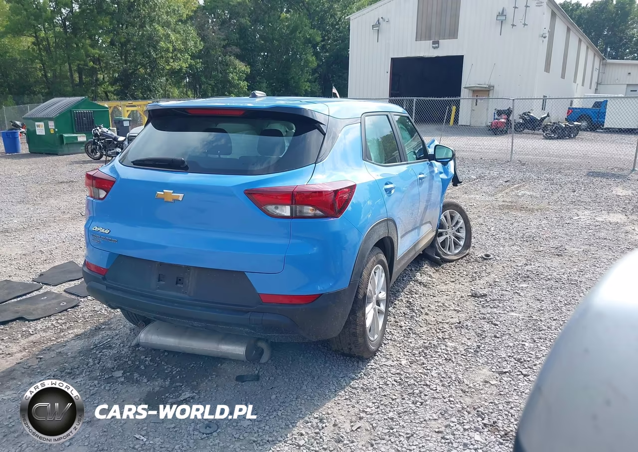2024 Chevrolet Trailblazer Awd Ls VIN:KL79MNSL9RB180738 - 4