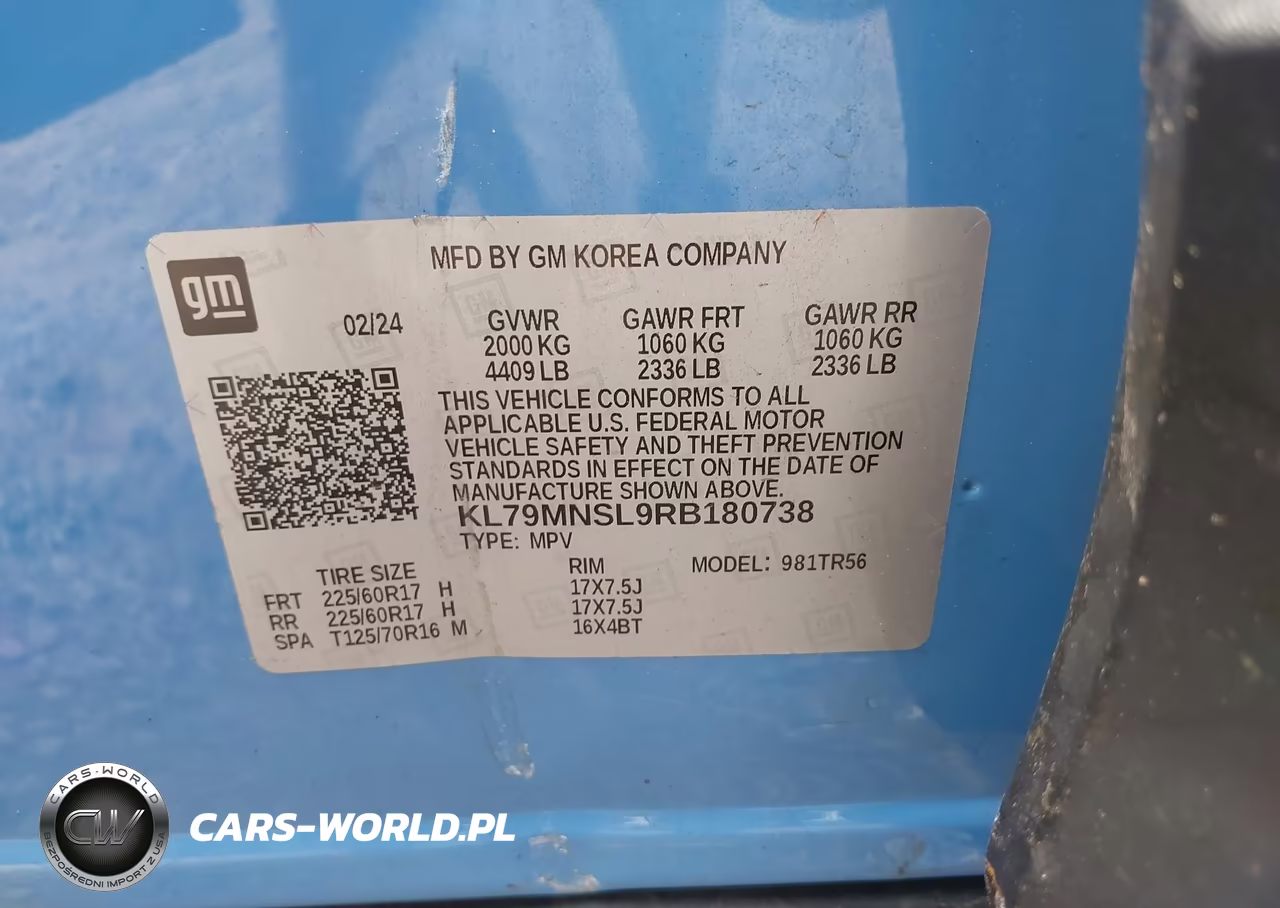 2024 Chevrolet Trailblazer Awd Ls VIN:KL79MNSL9RB180738 - 9