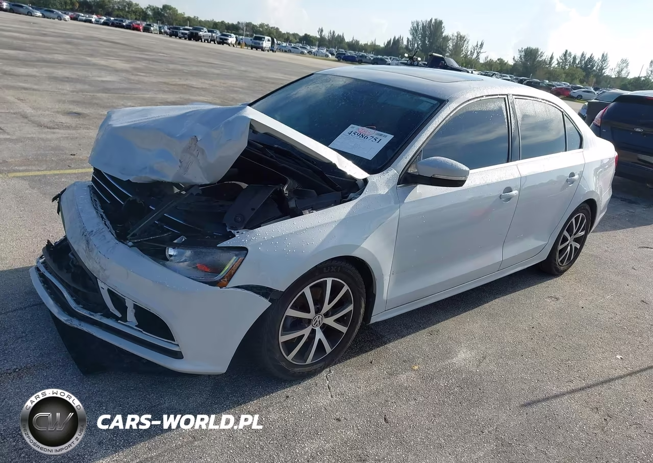 2017 Volkswagen Jetta 1.4T Se VIN:3VWDB7AJ0HM393743 - 2