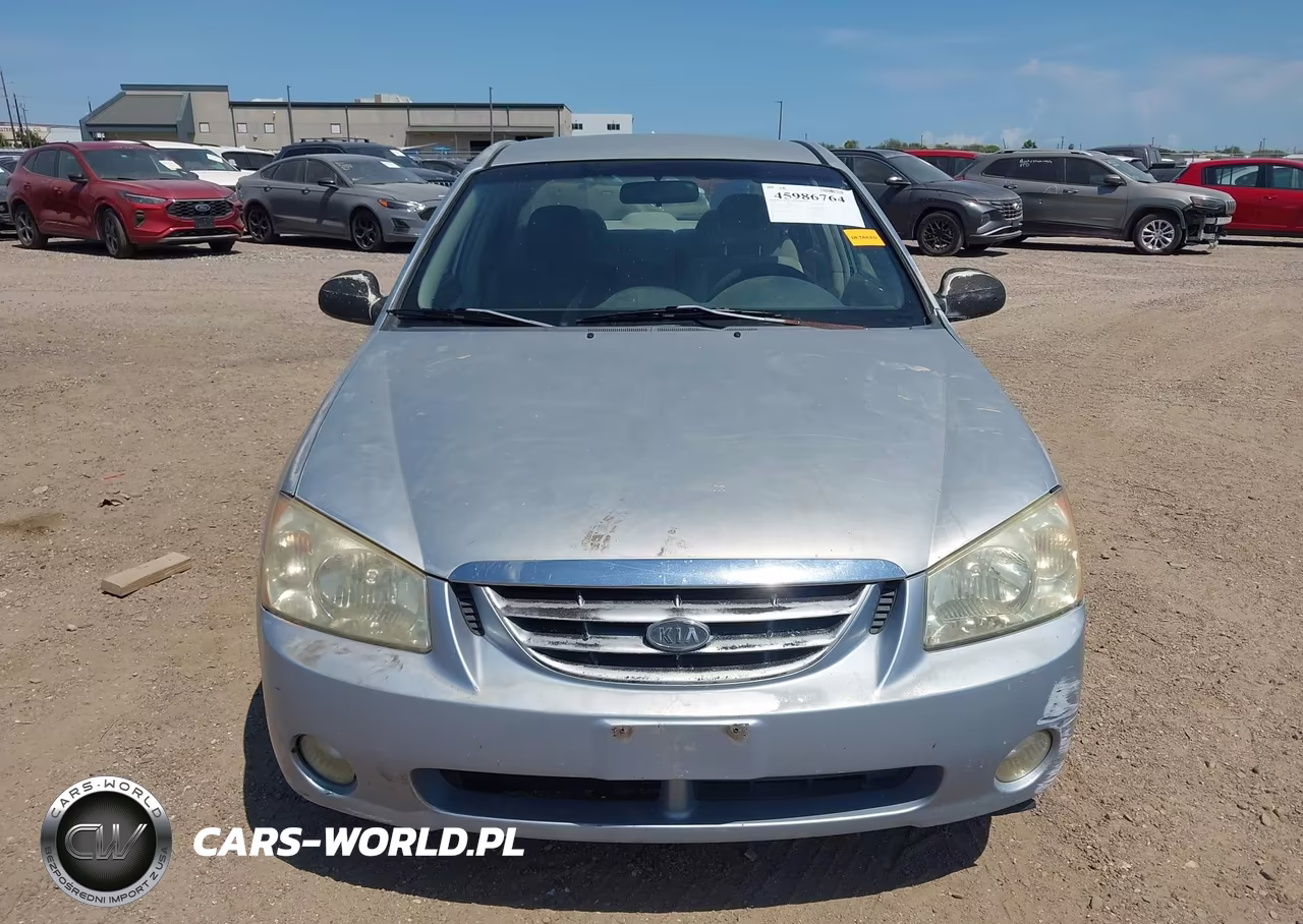 2004 Kia Spectra Ex-Lx VIN:KNAFE121845024141 - 12