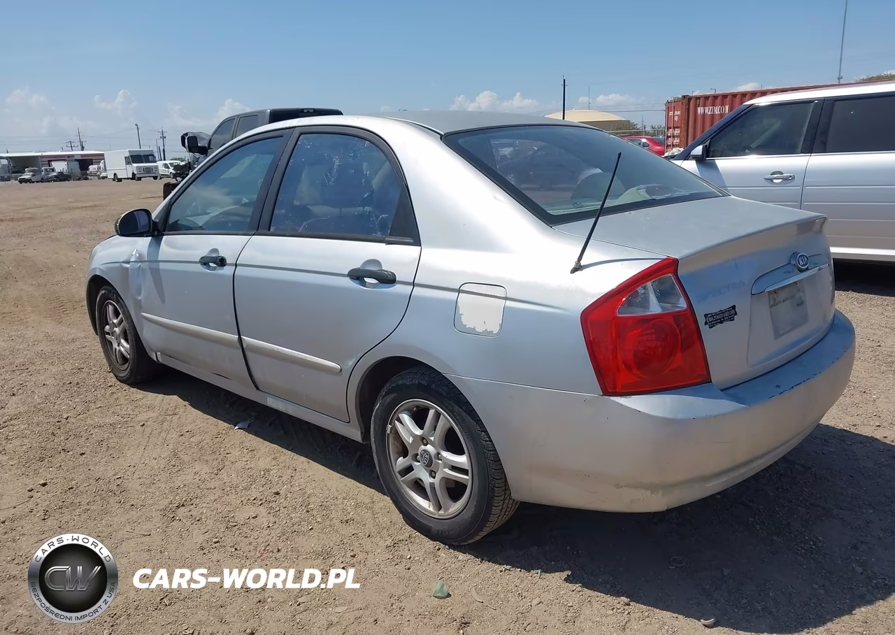 2004 Kia Spectra Ex-Lx VIN:KNAFE121845024141 - 3