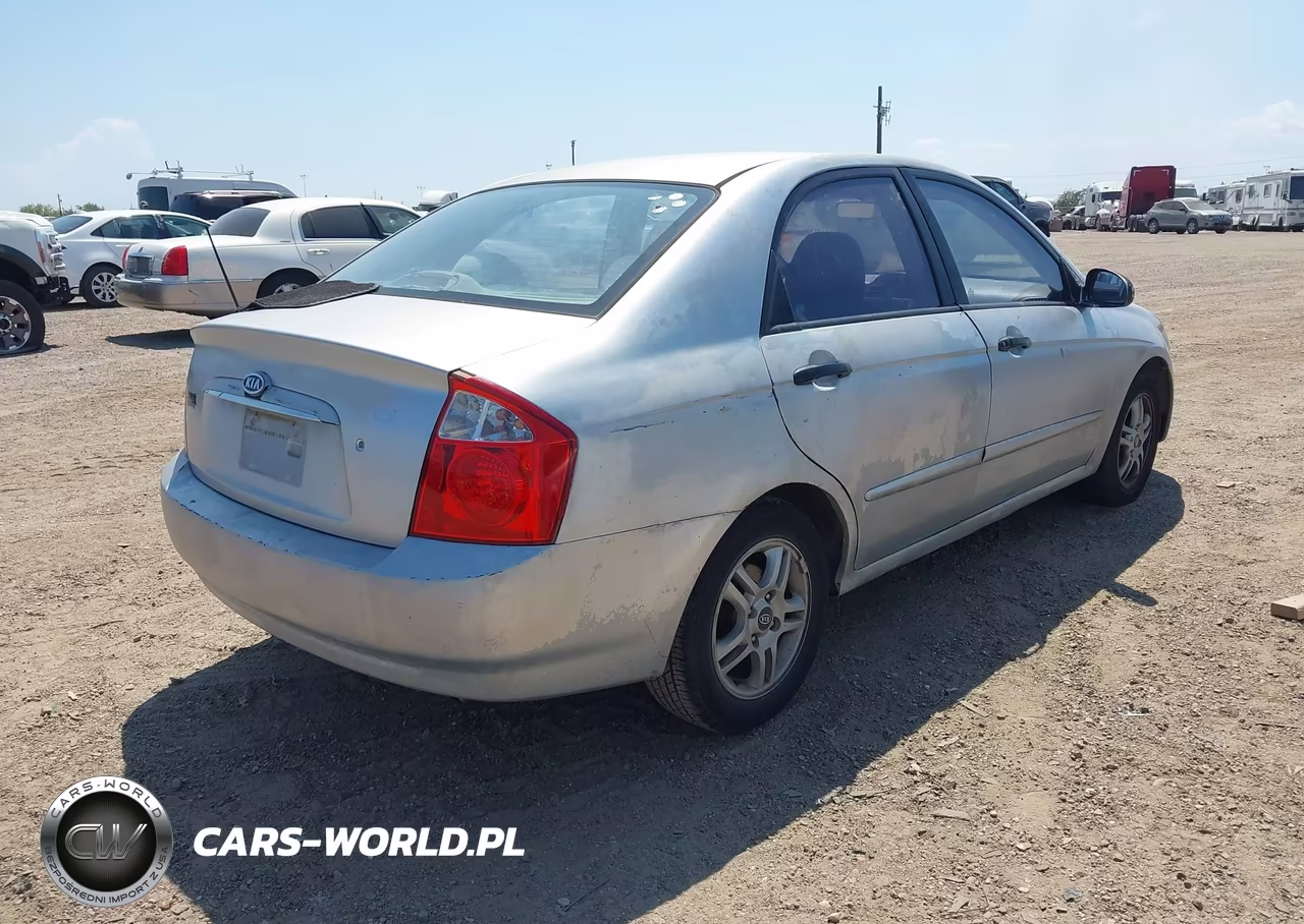 2004 Kia Spectra Ex-Lx VIN:KNAFE121845024141 - 4