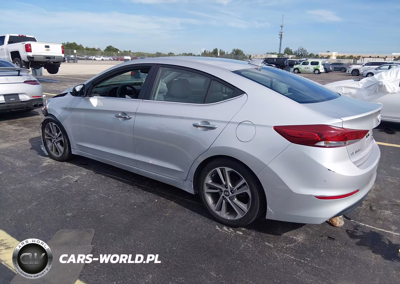 2017 Hyundai Elantra Limited VIN:5NPD84LF2HH035140 - 3