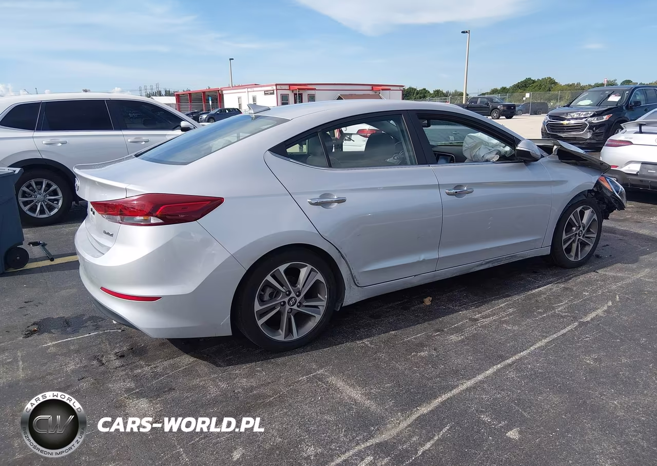 2017 Hyundai Elantra Limited VIN:5NPD84LF2HH035140 - 4