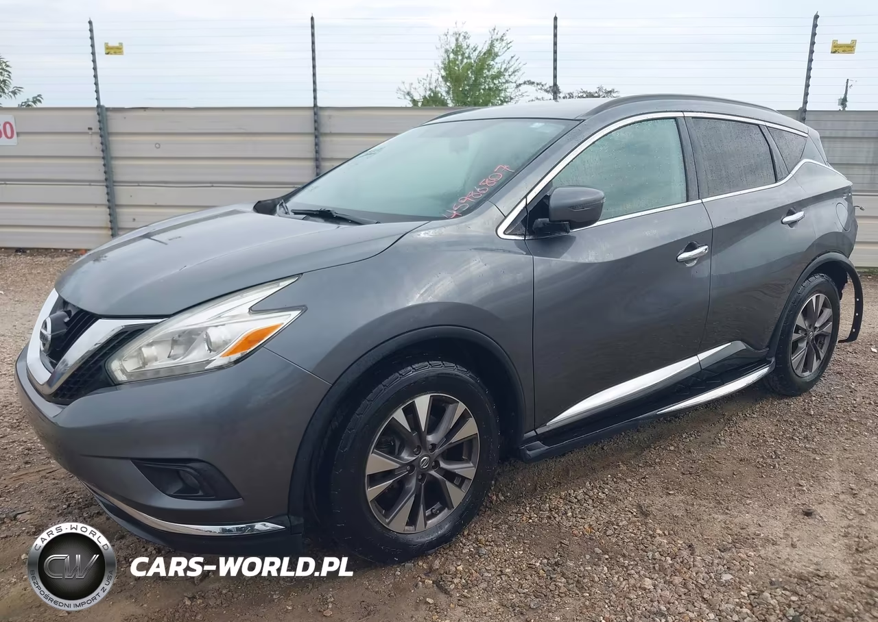 2017 Nissan Murano Sv VIN:5N1AZ2MH2HN112458 - 2