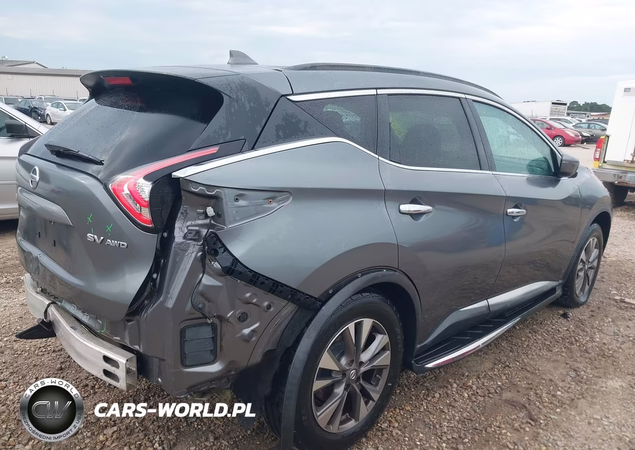 2017 Nissan Murano Sv VIN:5N1AZ2MH2HN112458 - 4