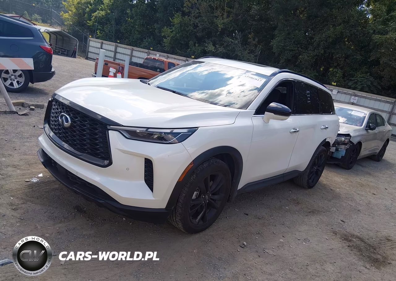2025 Infiniti Qx60 Luxe VIN:5N1AL1FR2SC345910 - 2