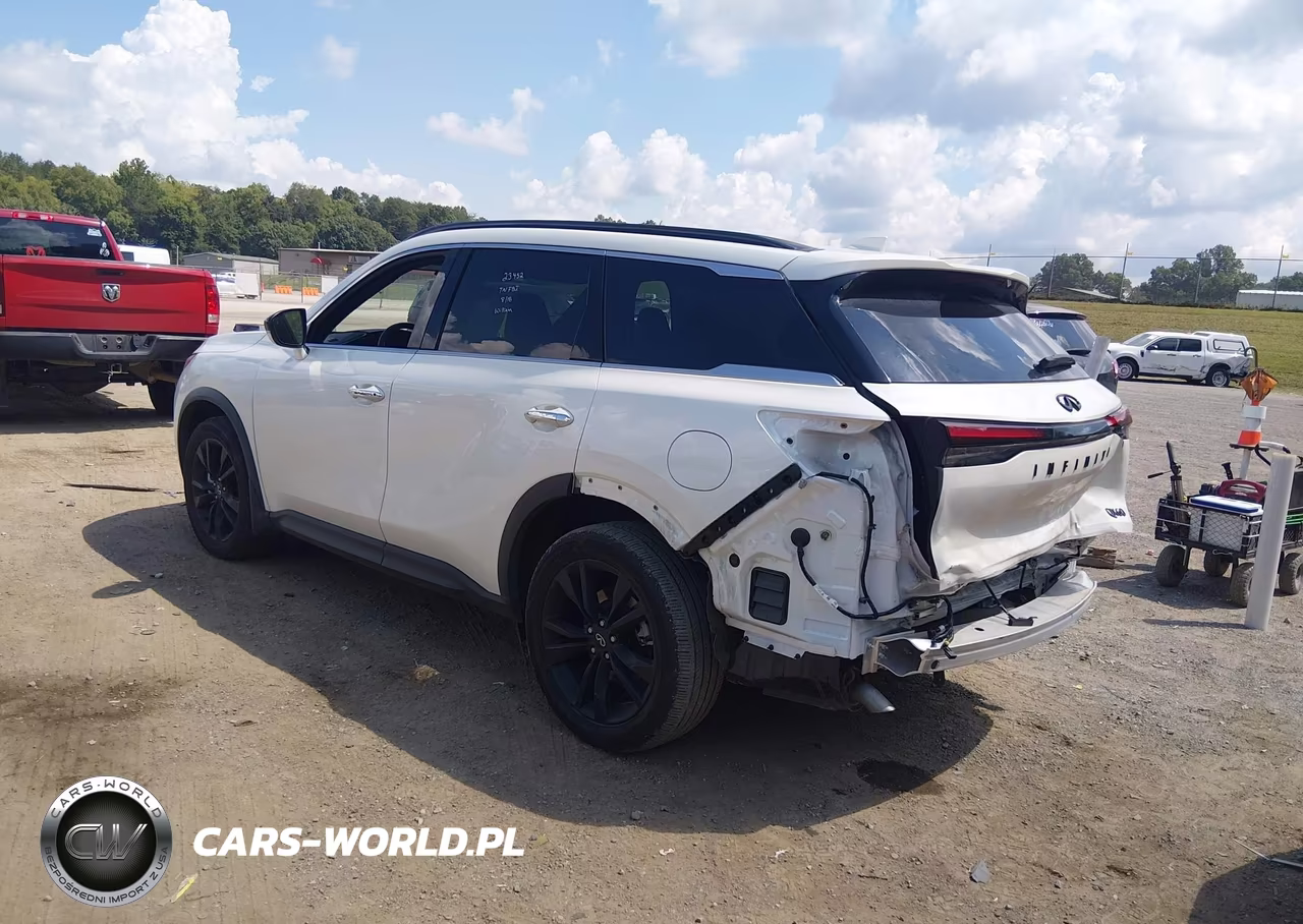 2025 Infiniti Qx60 Luxe VIN:5N1AL1FR2SC345910 - 3