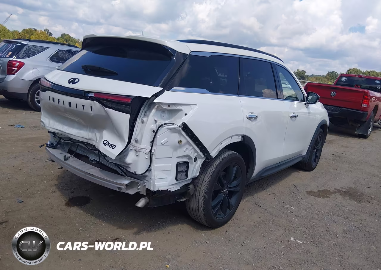 2025 Infiniti Qx60 Luxe VIN:5N1AL1FR2SC345910 - 4