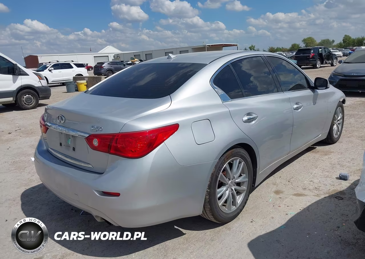 2014 Infiniti Q50 Premium VIN:JN1BV7AP0EM678457 - 4