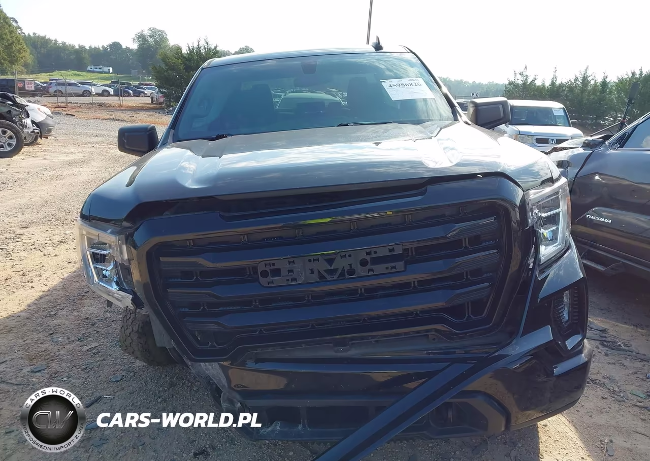 2022 GMC Sierra 1500 Limited 4Wd Standard Box Elevation With 3Vl VIN:1GTR9GEK5NZ176772 - 12