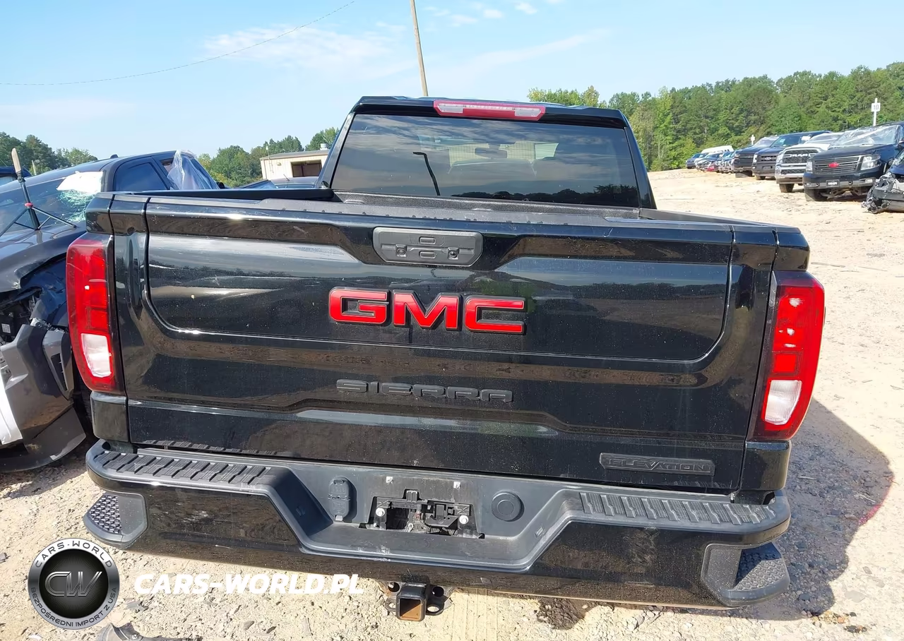 2022 GMC Sierra 1500 Limited 4Wd Standard Box Elevation With 3Vl VIN:1GTR9GEK5NZ176772 - 16