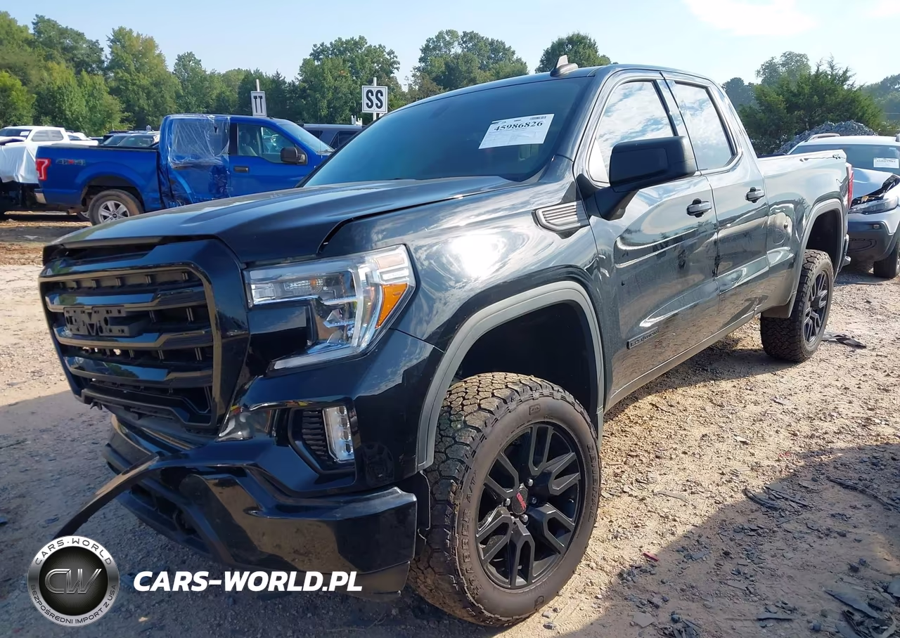 2022 GMC Sierra 1500 Limited 4Wd Standard Box Elevation With 3Vl VIN:1GTR9GEK5NZ176772 - 2