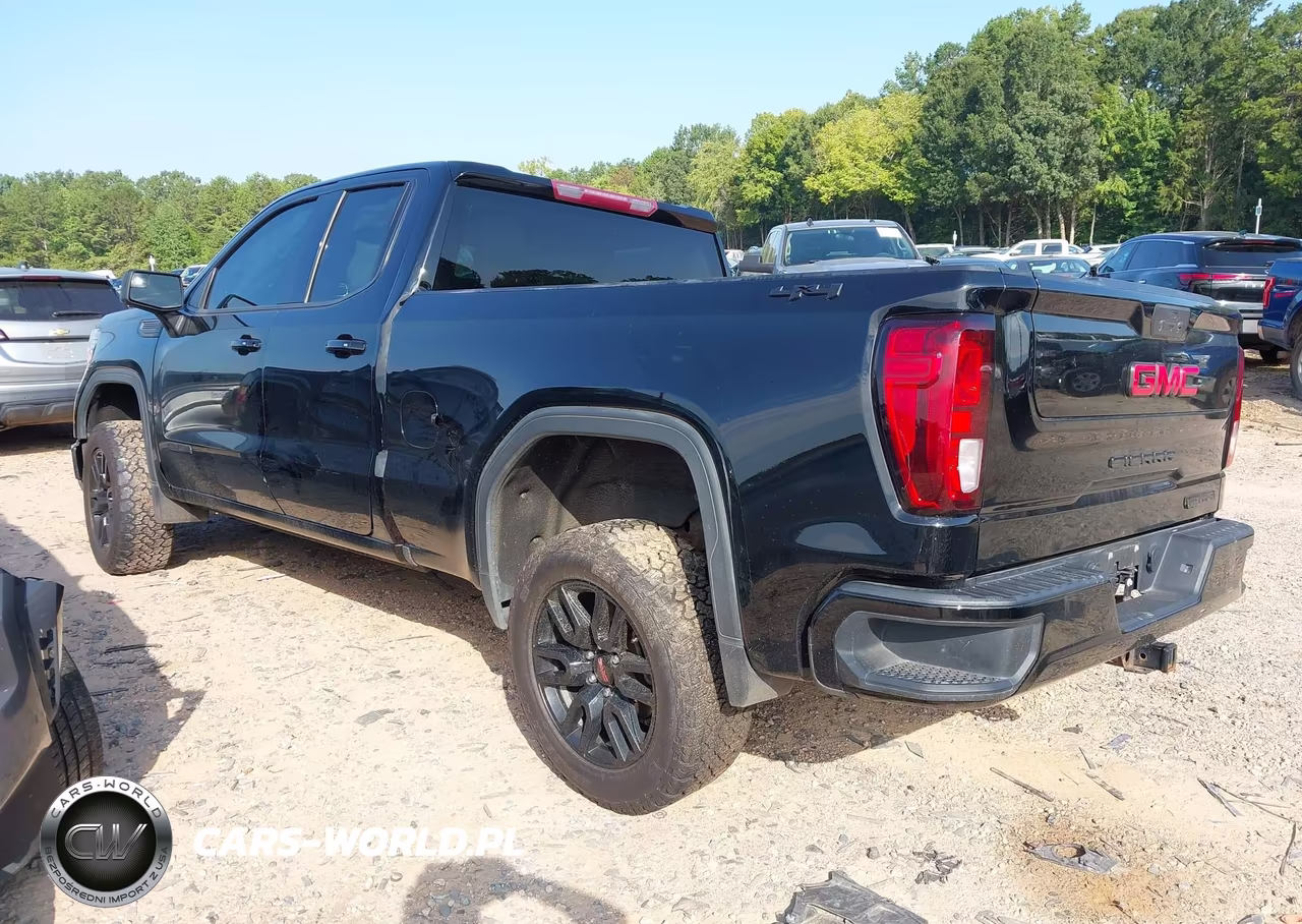 2022 GMC Sierra 1500 Limited 4Wd Standard Box Elevation With 3Vl VIN:1GTR9GEK5NZ176772 - 3