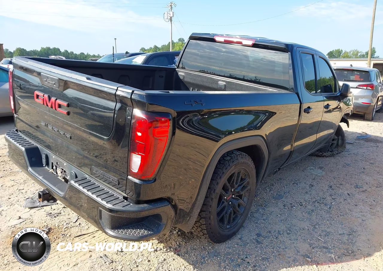 2022 GMC Sierra 1500 Limited 4Wd Standard Box Elevation With 3Vl VIN:1GTR9GEK5NZ176772 - 4