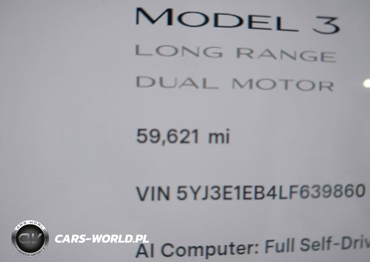 2020 Tesla Model 3 Long Range Dual Motor All-Wheel Drive VIN:5YJ3E1EB4LF639860 - 14