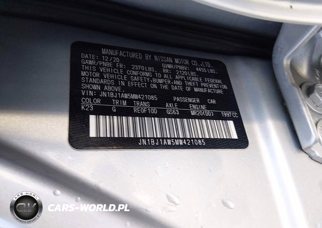 2021 Nissan Rogue Sport S Awd Xtronic Cvt VIN:JN1BJ1AW5MW421085 - 9