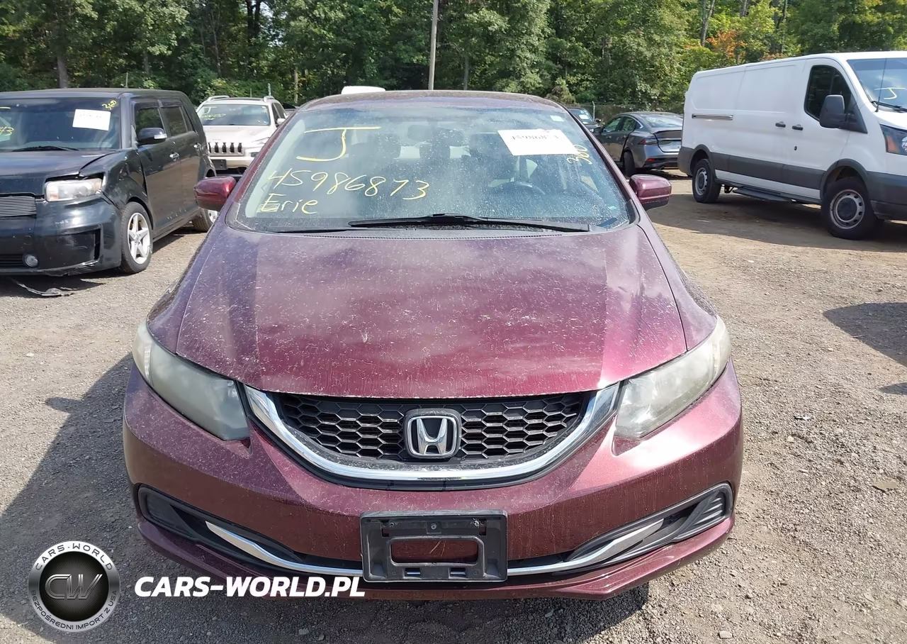 2014 Honda Civic Lx VIN:19XFB2F51EE262028 - 12