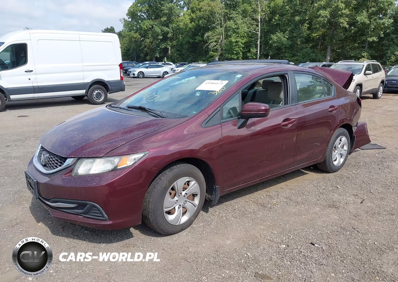 2014 Honda Civic Lx VIN:19XFB2F51EE262028 - 2