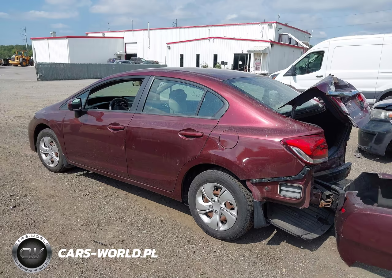 2014 Honda Civic Lx VIN:19XFB2F51EE262028 - 3
