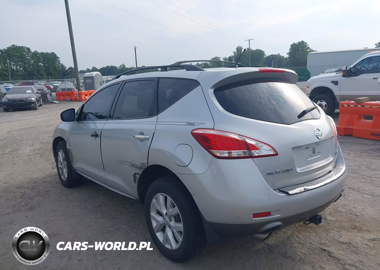2011 Nissan Murano Sl VIN:JN8AZ1MW2BW167351 - 3