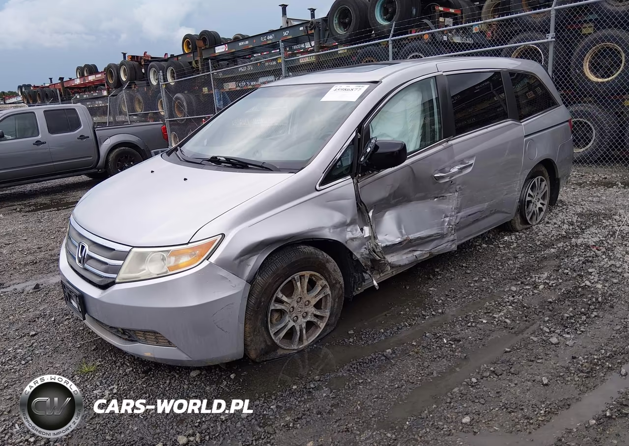 2012 Honda Odyssey Ex-L VIN:5FNRL5H62CB005050 - 2