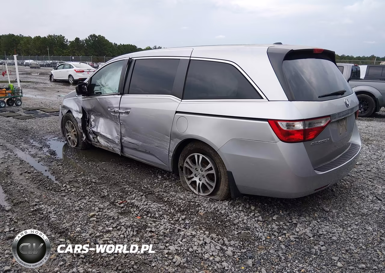 2012 Honda Odyssey Ex-L VIN:5FNRL5H62CB005050 - 3