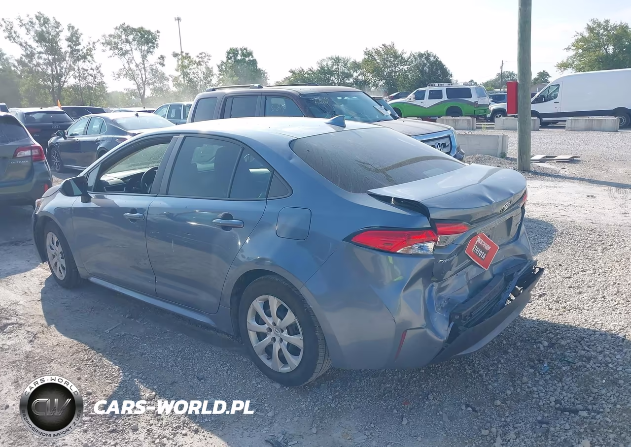2021 Toyota Corolla Le VIN:5YFEPMAE1MP177641 - 3