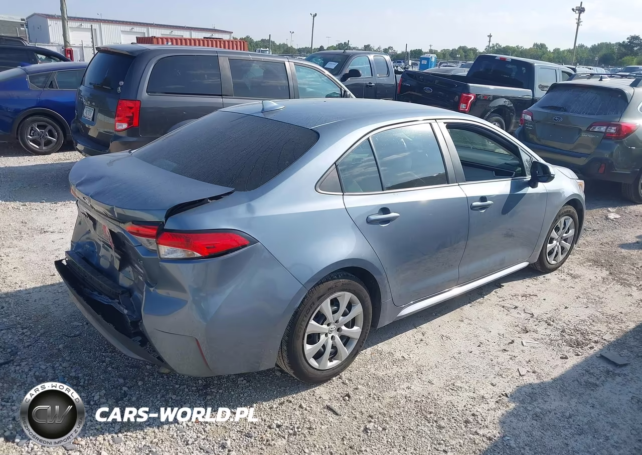 2021 Toyota Corolla Le VIN:5YFEPMAE1MP177641 - 4