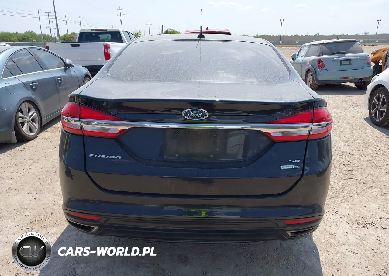 2017 Ford Fusion Se VIN:3FA6P0T93HR338378 - 17