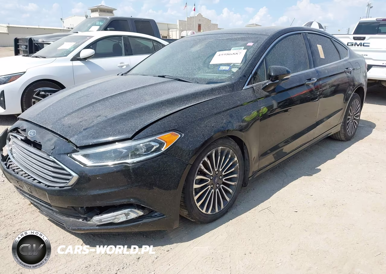 2017 Ford Fusion Se VIN:3FA6P0T93HR338378 - 2