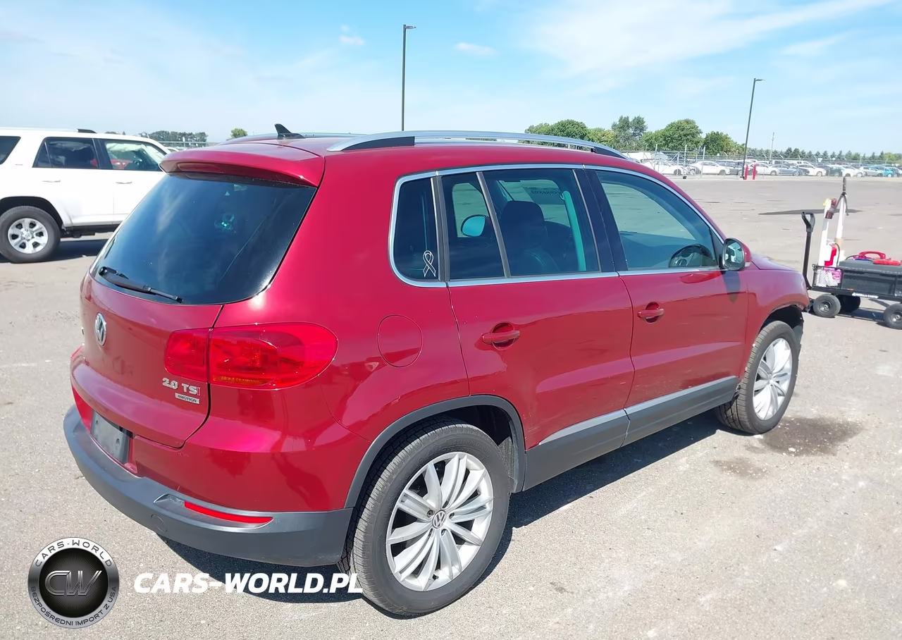 2015 Volkswagen Tiguan Sel VIN:WVGBV7AX7FW023520 - 4