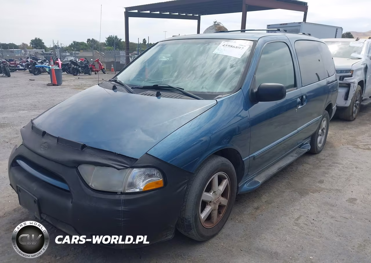 2001 Nissan Quest Gle VIN:4N2ZN17T01D824490 - 2